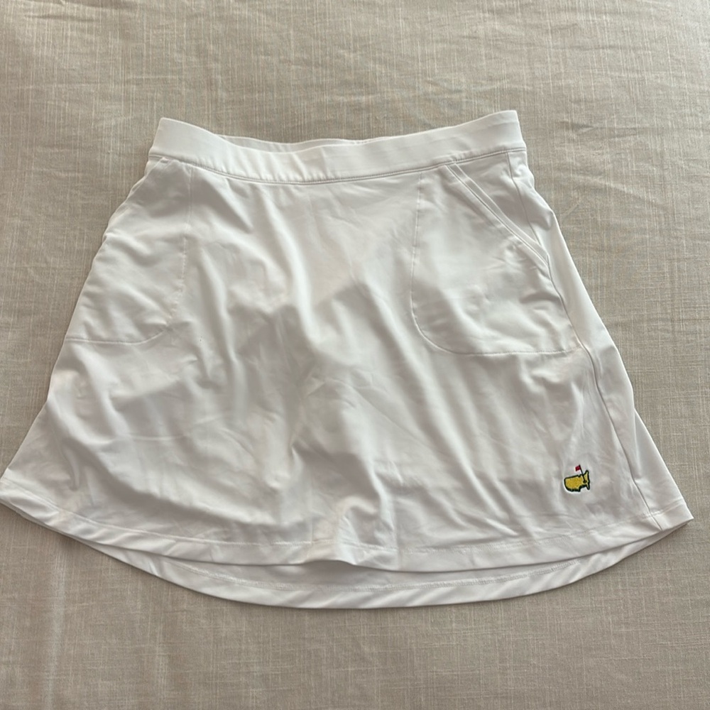 White magnolia lane masters golf skirt